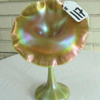 #117 - Original Quezal Art Glass 