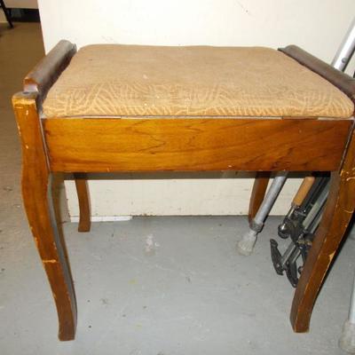 Stool goes with the dressing table with mirror. All $349