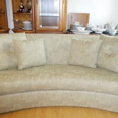 Semi circular sofa $185