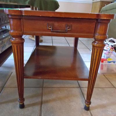 End table $75