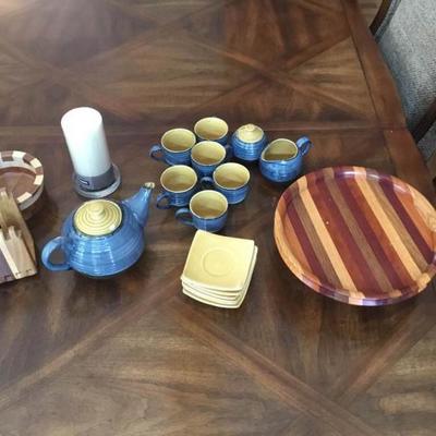 Tea and Wooden Set