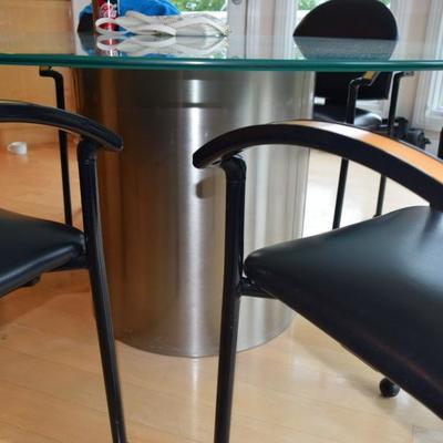 Table Base & Chairs
