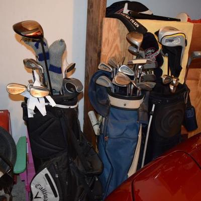 Golf Clubs & Bags