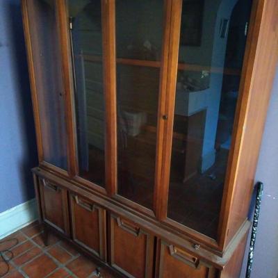 Mid Century China Cabinet, Asking $150 (call to view, pre-sale only)