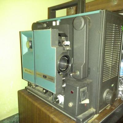 Mid century film projector, $20