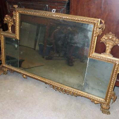 One  of many antique mirrors