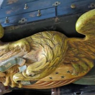 Vintage carved American Eagle