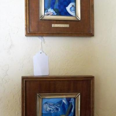 Picasso Enameled pictures