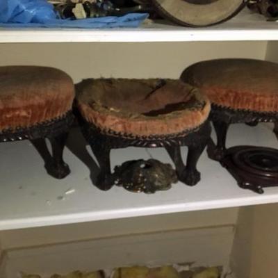19th Century foot stools