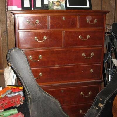 Tall chest of drawers   BUY IT NOW  $ 95.00