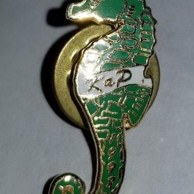 Krewe of Proteus, 1998, New Orleans Mardi Gras Krewe Favor Dinner Pin WN0909.  https://www.ebay.com/itm/123405314684