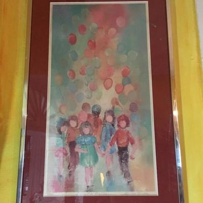 Glailda Reudony: J Naut a Ballon Lithograph 78/250 Framed PT3014  https://www.ebay.com/itm/123403680584