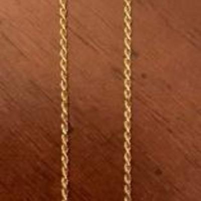 14k gold chain
