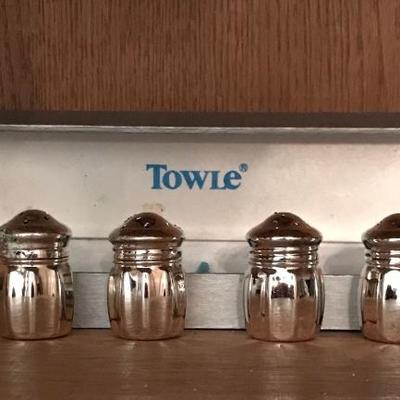 Towle Silver salt & pepper shakers