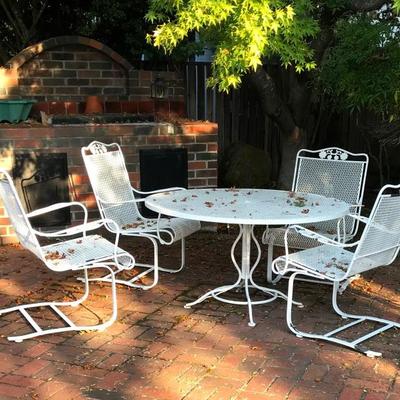 Vintage Woodard Patio Furniture Briarwood Mesh
