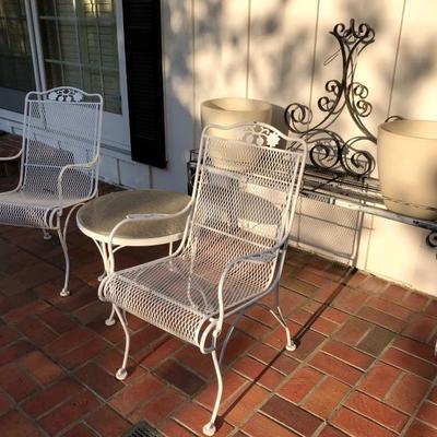 Vintage Woodard Patio Furniture Briarwood Mesh
