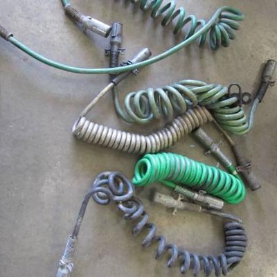 Lot of 5 Tractor to Trailer Light Cords