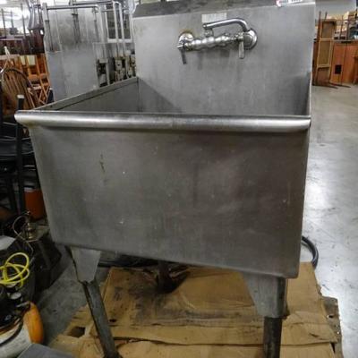 Large Stainless Utility Sink