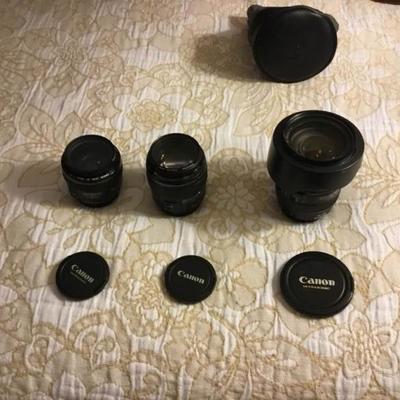 Three Canon Lens Lot #2