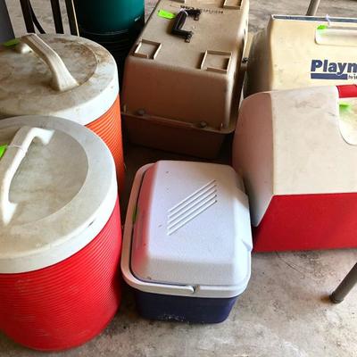 Variety of Igloo Coolers 