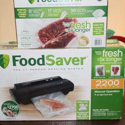 Foodsaver and bags