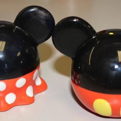 Mickey and Minnie salt and pepper