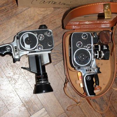 Bolex Paillard movie cameras