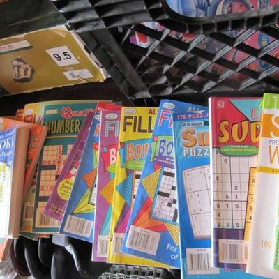 NICE LOT OF PUZZLE BOOKS & FIND A WORD BOOKS