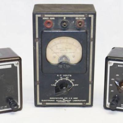 Lot of 2 Cornell Dubilier Decade Capacitor & Type ...