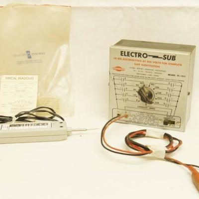 Electro-Sub by SENCORE M# ES-102 & Electronic Test ...