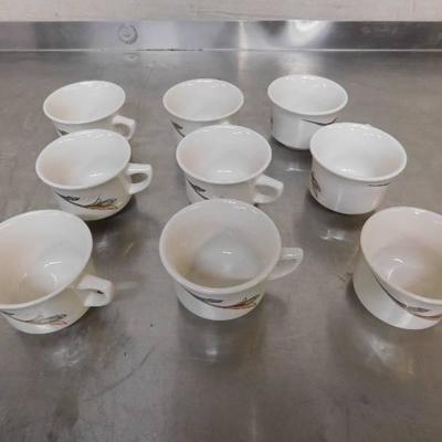 9 Decorative Ceramic Espree Cups