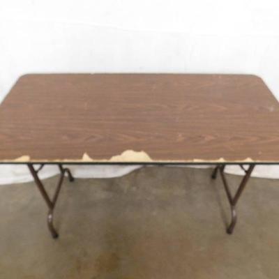 Wood Folding Table