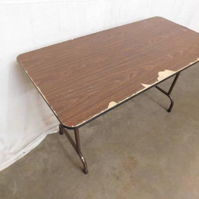 Wood Folding Table 1