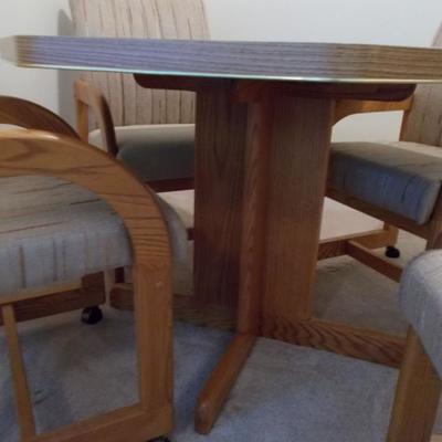 Formica and oak table $145
41 X 29