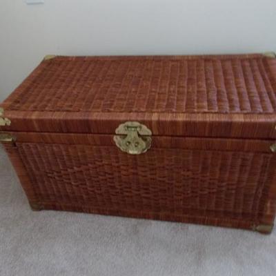 Wicker trunk $65
32 X 16