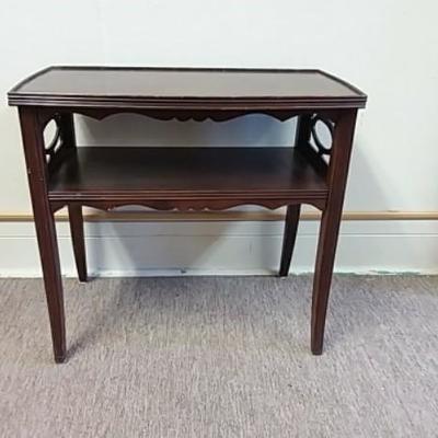 Two Tiered End Table