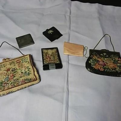 Tapestry Fabric Purses & Compacts