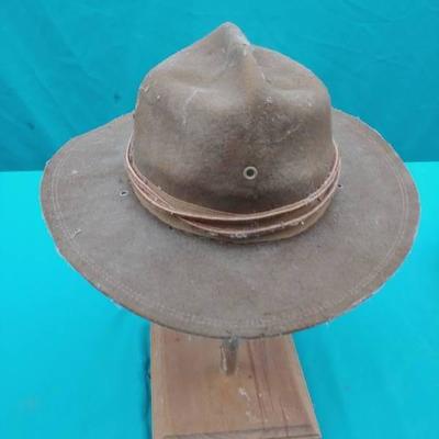 Antique WWI Campaign Hat
