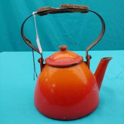 Porcelain Cast Iron Kettle Made in Belgium
