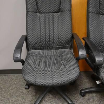Lot of 2 Adjustable Office Chairs