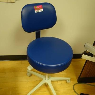 Brewer Adjustable Height Stool on Casters