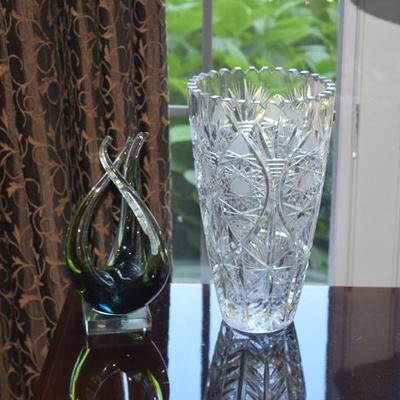 Crystal Vase & Glass Home Decor
