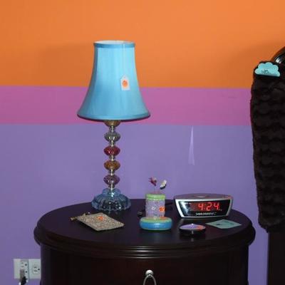 Lamp, Alarm Clock, & Home Decor