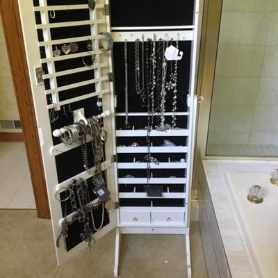 Full Length Jewelry Cabinet