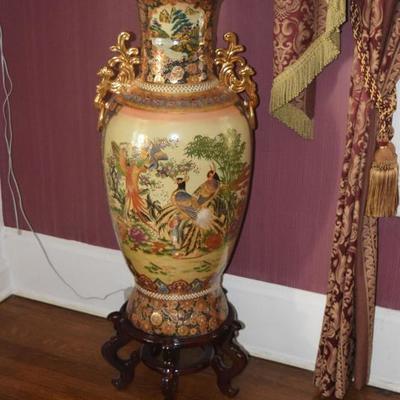 Large Vase with Stand