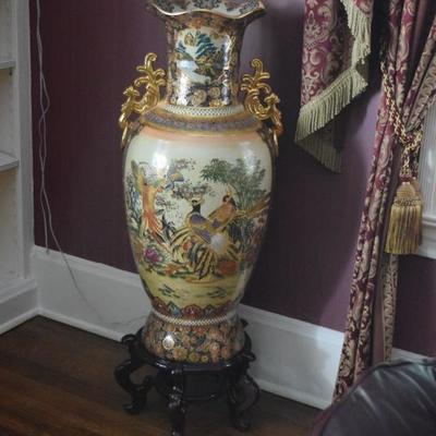 Large Vase with Stand