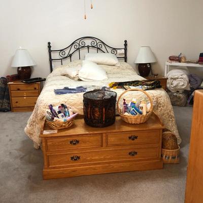 Master bedroom - has dressers and end tables 