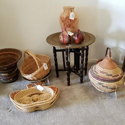 Baskets from travels 