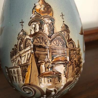 Russian hand painted egg 