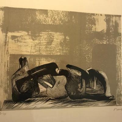 Signed Henry Moore
